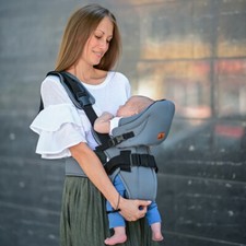 Lorelli 4in1 Newborn Infant Baby Carrier Breathable Ergonomic Adjustable comfort