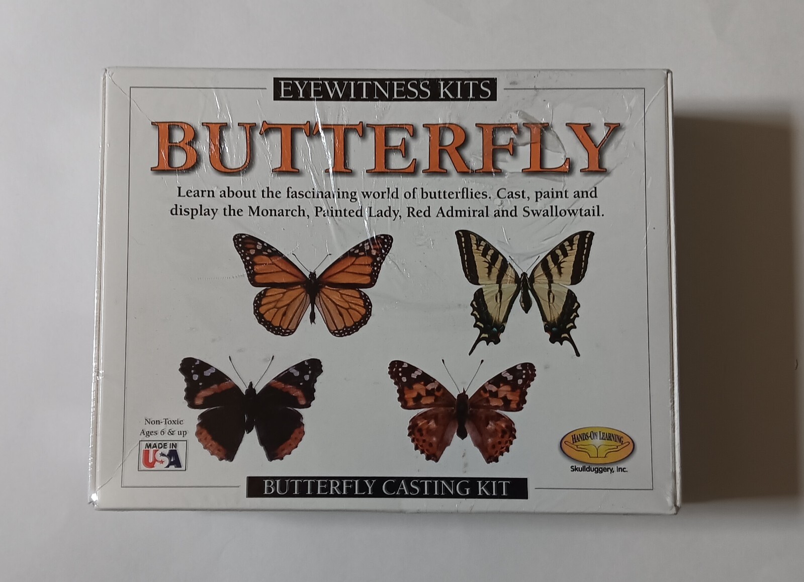 New SEALED Butterfly Casting Kit Hands on Learning Skullduggery Inc.