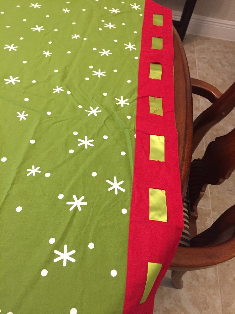 NEW 100 Cotton Debbie Mumm Christmas Holiday tablecloth JoAnn fabrics