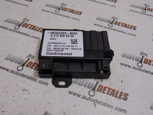 Mercedes X164 Kraftstoff Pumpe Steuergerät A2129000306 Gebraucht 2011