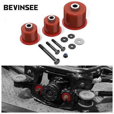 BEVINSEE 80A Polyurethan Differential Lagerbuchsen Für BMW E46 1999-2005 Z4 E85