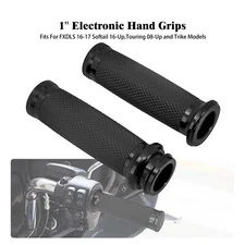 1" Electronic Throttle Handlebar Hand Grips For Harley Touring Electra Glide 08+