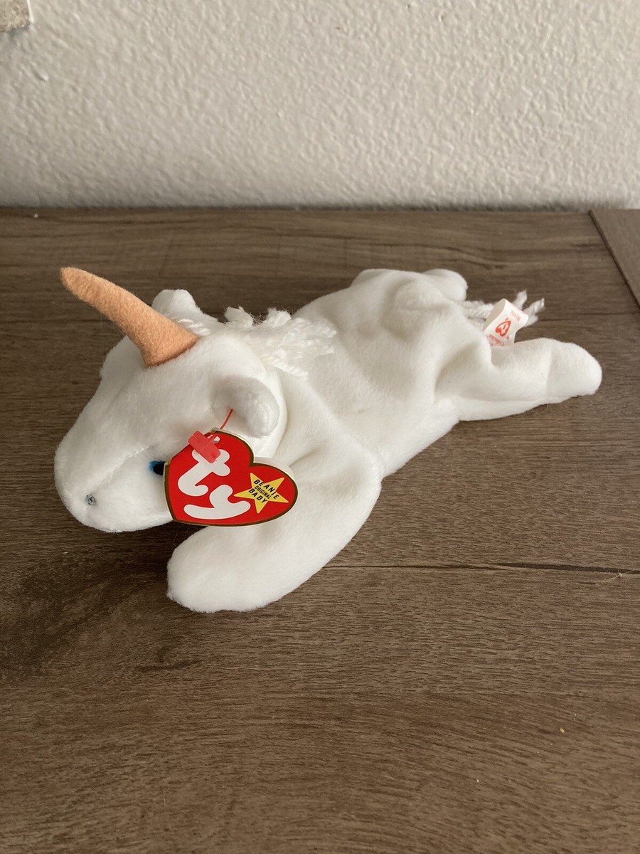 TY Beanie Baby Babies Mystic the Unicorn #4007 DOB 5/21/94 Retired Error  Tag PVC