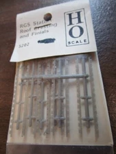 Grandt Line HO #5202 RGS STATION ROOF CRESTING WITH FINIAL - Details Below