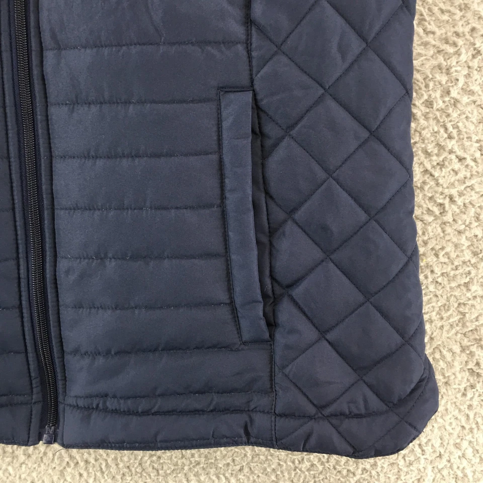 Minnesota Twins MLB Chaleco Acolchado Puffer Chaqueta Hombres Grande Rojo Blanco Azul Cremallera Completa Foto 4 de 4