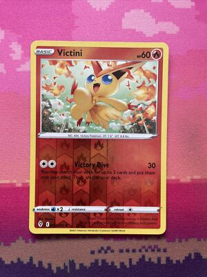 Pokemon Karte Victini Evolving Skies Reverse Holo Rare 020/203 Near Mint