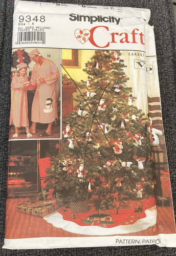 Vtg Rare Simplicity Crafts Sewing Pattern 9348 only - Picture 2 of 7