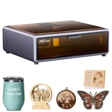 Creality Falcon A1 10W Laser Engraver+Air Assist 600mm/s Speed for Wood & Metal
