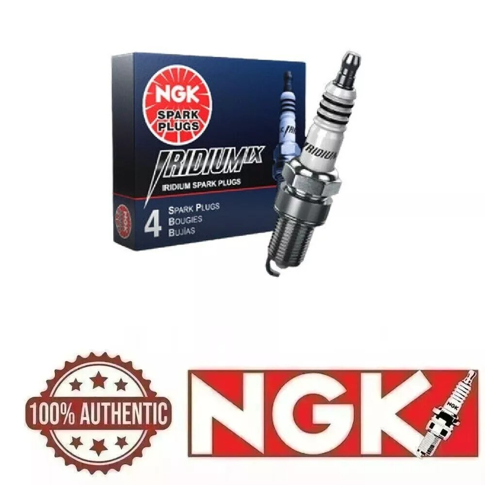 4 PC-NGK Iridium Spark Plug Set OEM UPGRADE More Power/Mileage - Longer Lasting