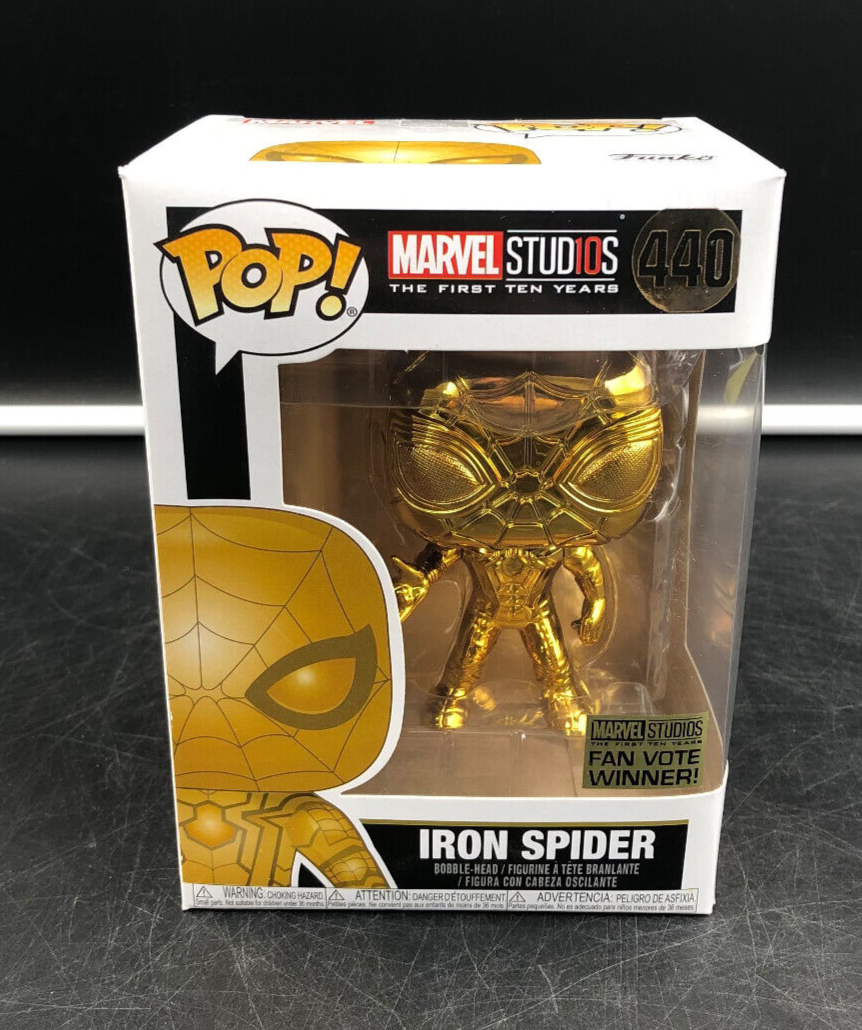 Funko Figure Funko Pop Iron Spider Original Fan Vote Winner Iron