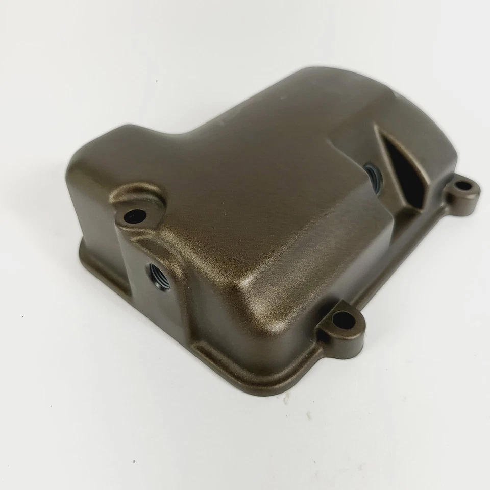 Cubierta superior de transmisión bronce 87-99 Harley Davidson Evo 5 Dyna Electra Softail Foto 4 de 4