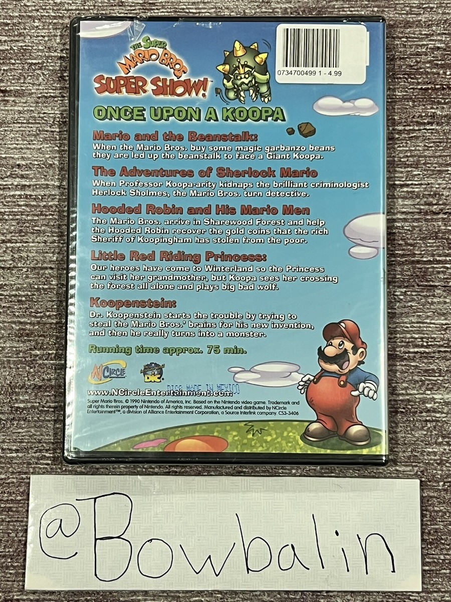 Super Mario Bros. Super Show - Once Upon A Koopa ( DVD