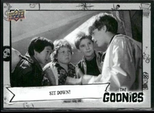 2024 Upper Deck Goonies Black White Variant #V-16 - Sit Down!