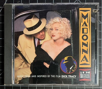 Madonna I'm Breathless Dick Tracy Soundtrack 1990 CD 12 Tracks