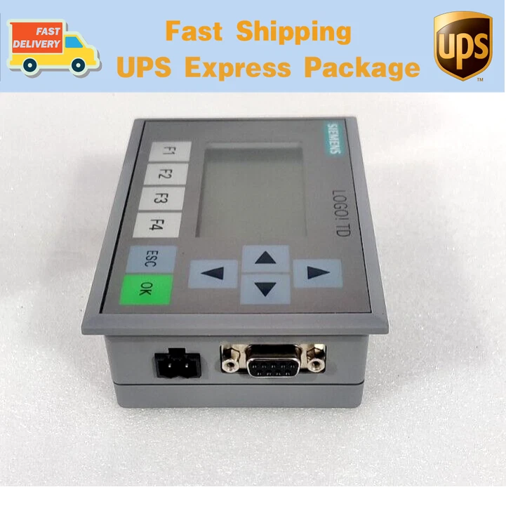 6ED1055-4MH00-0BA0 LOGOTIPO SIEMENS TD Texto Pantalla Frete Rápido Novo GQ - Imagem 4 de 4