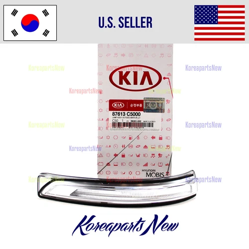 View Mirror Turn Signal Lens Left DRIVER ⭐OEM⭐ 87613C5000 Kia Sorento 2016-2020