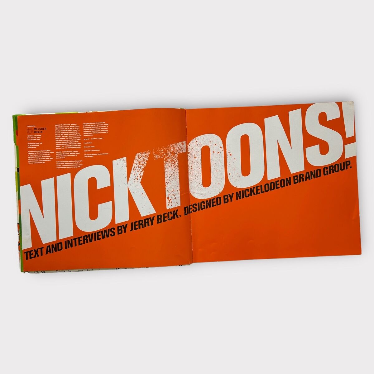Not Just Cartoons: Nicktoons! by Jerry Beck 2007 Hardcover Not Just Cartoons: Nicktoons! by Jerry Beck 2007 Hardcover