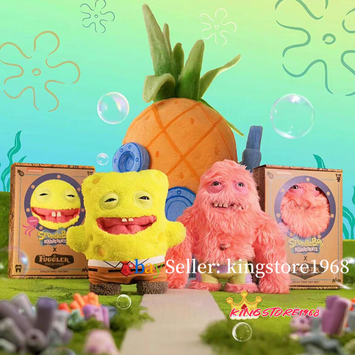 Fuggler SpongeBob SquarePants & Patrick 2 Box Set Collector