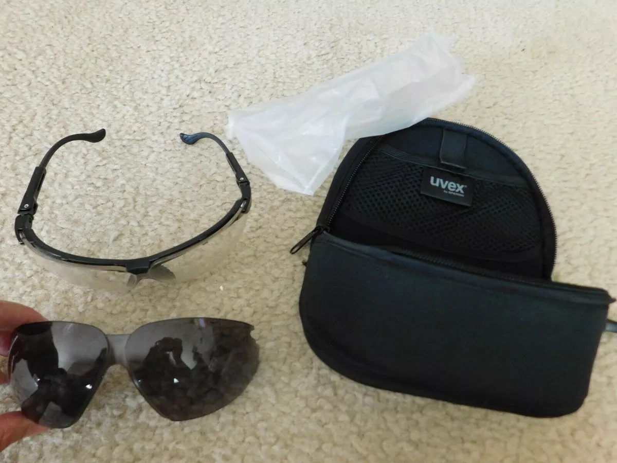 UVEX XC BALLISTIC EYEWEAR KIT CLEAR DARK LENS