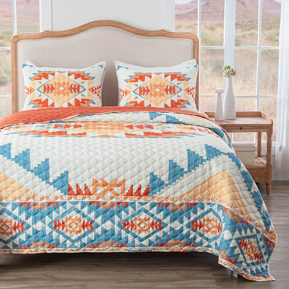 King size clearance turquoise quilt
