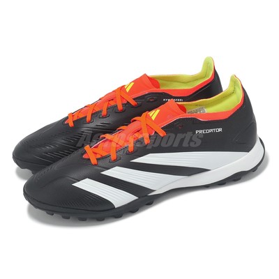 adidas Predator League TF Black White Solar Red Men Turf Ground Soccer IG7723