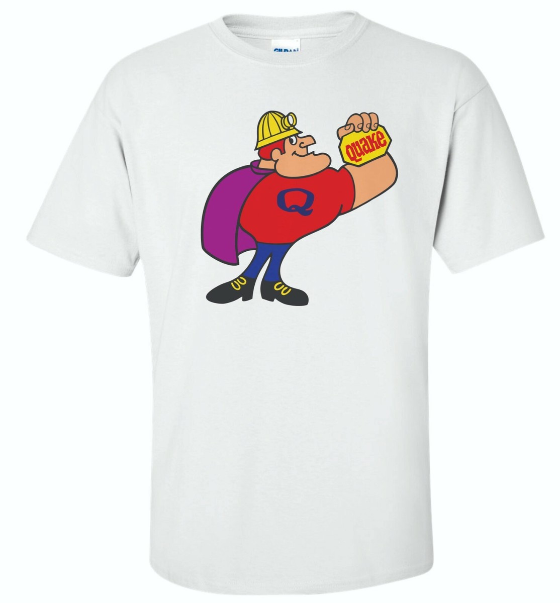 QUAKE CEREAL T-SHIRT VERSION 2 / QUAKER QUISP QUANGAROOS FULL BODY