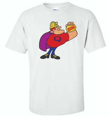 Quaker Merch QUAKE CEREAL T-SHIRT VERSION 2 / QUAKER QUISP QUANGAROOS FULL BODY ...