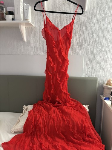 Rat and Boa red Cecelia maxi dress size S perfect condition - Picture 4 of 8