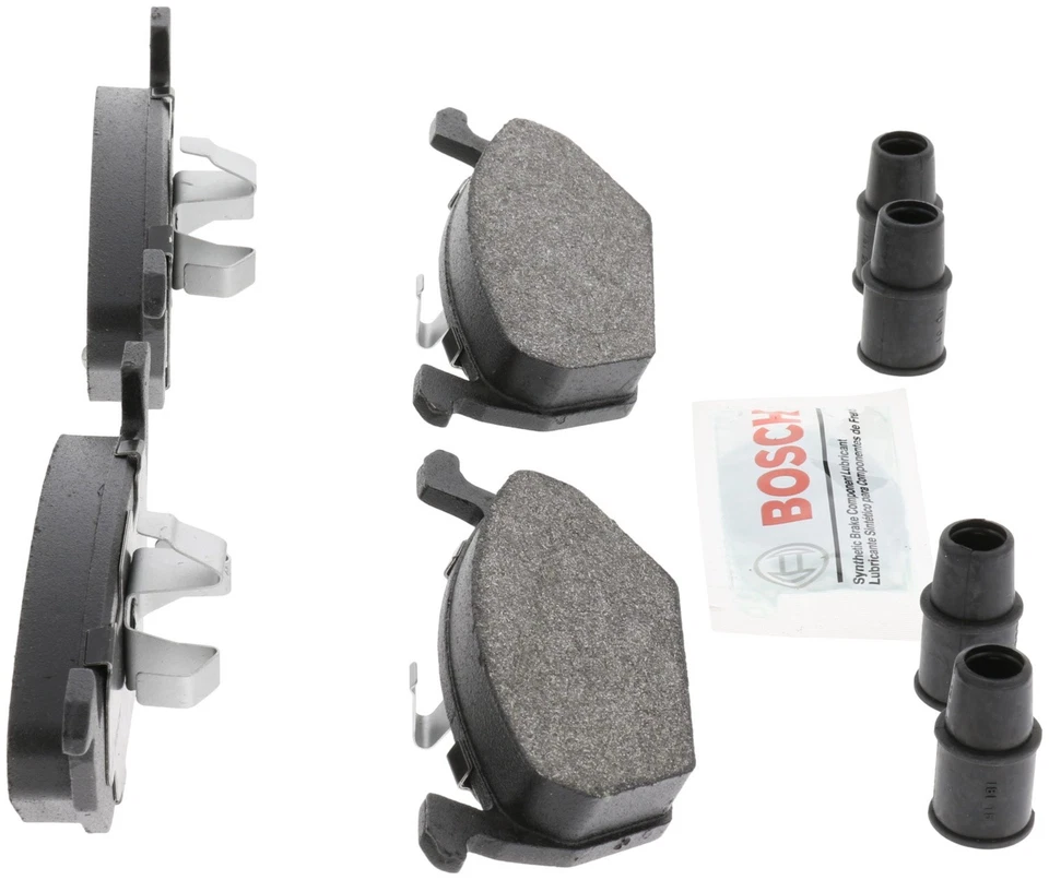 Juego de pastillas de freno de disco delanteras Bosch BP768 para Volkswagen Jetta Beetle Golf 1998-2015 Foto 4 de 4