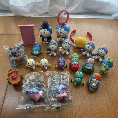 Doraemon Figure Set 21 Pieces Collectible Strap Special Items Authentic Japan