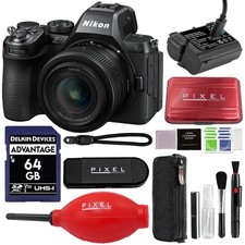 Nikon Z5 II Mirrorless Camera w/ 24-50mm f/4-6.3 Lens Accessory Bundle 2018