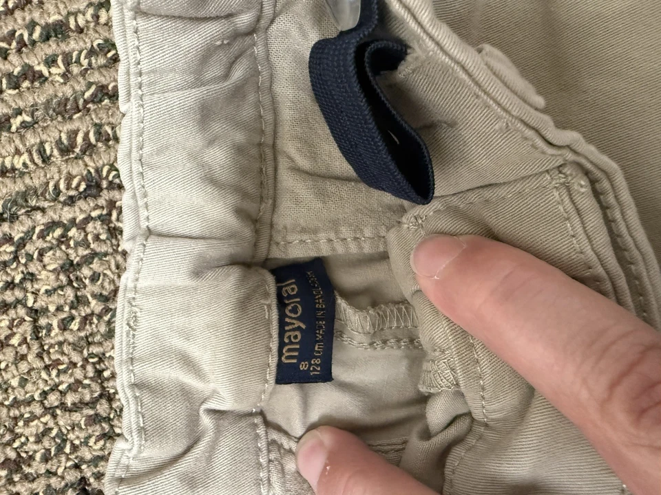 Pantalones Mayoral para niños talla 8 ajustados Foto 2 de 4