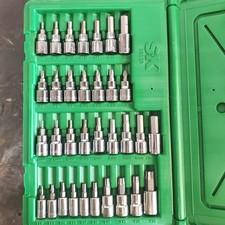 Sk Professional Tools 89039 Socket Bit Set Steel Drsz 14 In 20k419