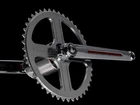 Redline 401 Flight Crank Set 175mm Chrome Single Pinch BMX Cranks