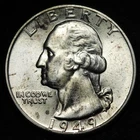 1949-D Washington Quarter — photo from another recent sale