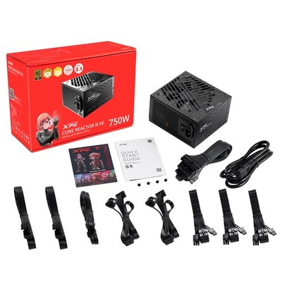 XPG Core Reactor II VE 750W 80+ Gold Certified Full Modular ATX 3.1 Power Supply