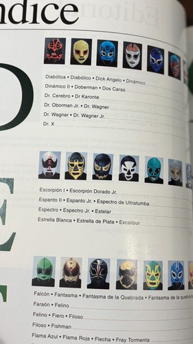 REVISTA MAGAZINE GRANDES DE LUCHA LIBRE ENCICLOPEDIA DE MASCARAS II AUG 2007 - Picture 3 of 5