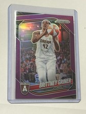 BRITTNEY GRINER 2025-26 PANINI PRIZM WNBA BASKETBALL PURPLE /149 #46 DREAM