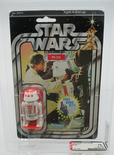 AFA 75 R5-D4 Droid 1978 Vintage Star Wars Kenner 20 Back MOC Boba Fett Ad F85