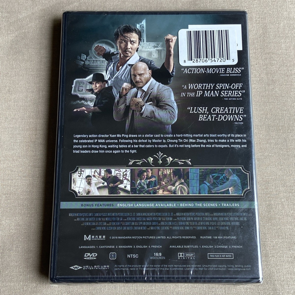 Master Z: The Ip Man Legacy (DVD New 2018) Martial Arts Max
