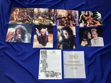 ULTRA RARE Xena Premiere Photo Club July 1999 "Paradise Found" Picture Set