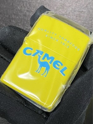 Zippo Camel Double Sided Limited Edition Yellow Rare Model New