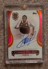 Claudio Pizarro On Card Auto /33 #20 | Topps FC Bayern 125 Jahre Anniversary Set