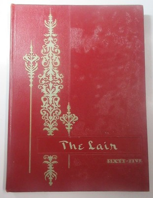 1965 Belton High School Annual Yearbook Belton Texas The Lair