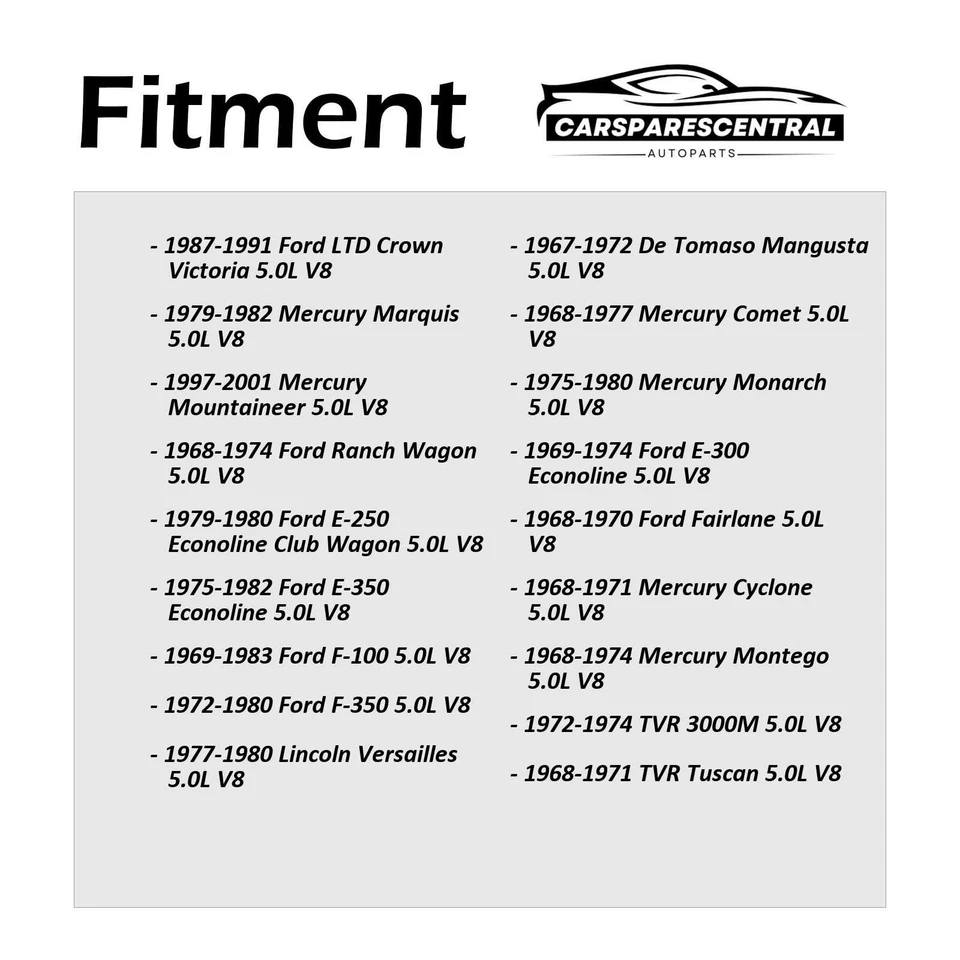 Engine Cylinder Head Bolt Set MAHLE 2PCS For Ford Torino 1968-1974 - Image 3 of 4
