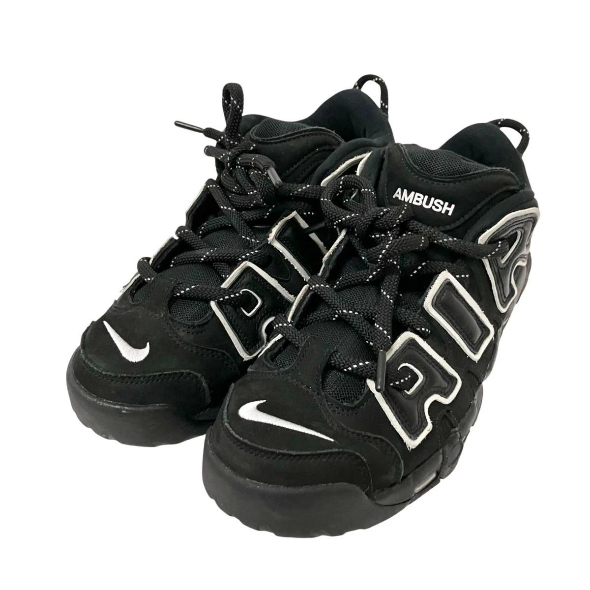 Nike AMBUSH x Air More Uptempo Low Black | eBay