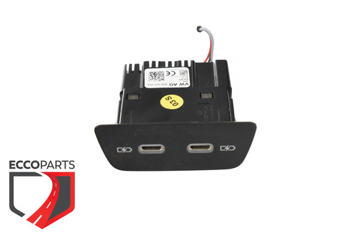 USB Buchse Anschluss VW Taigo T-Roc T-Cross Golf VIII Polo VI 2G ID.3 Born Q4