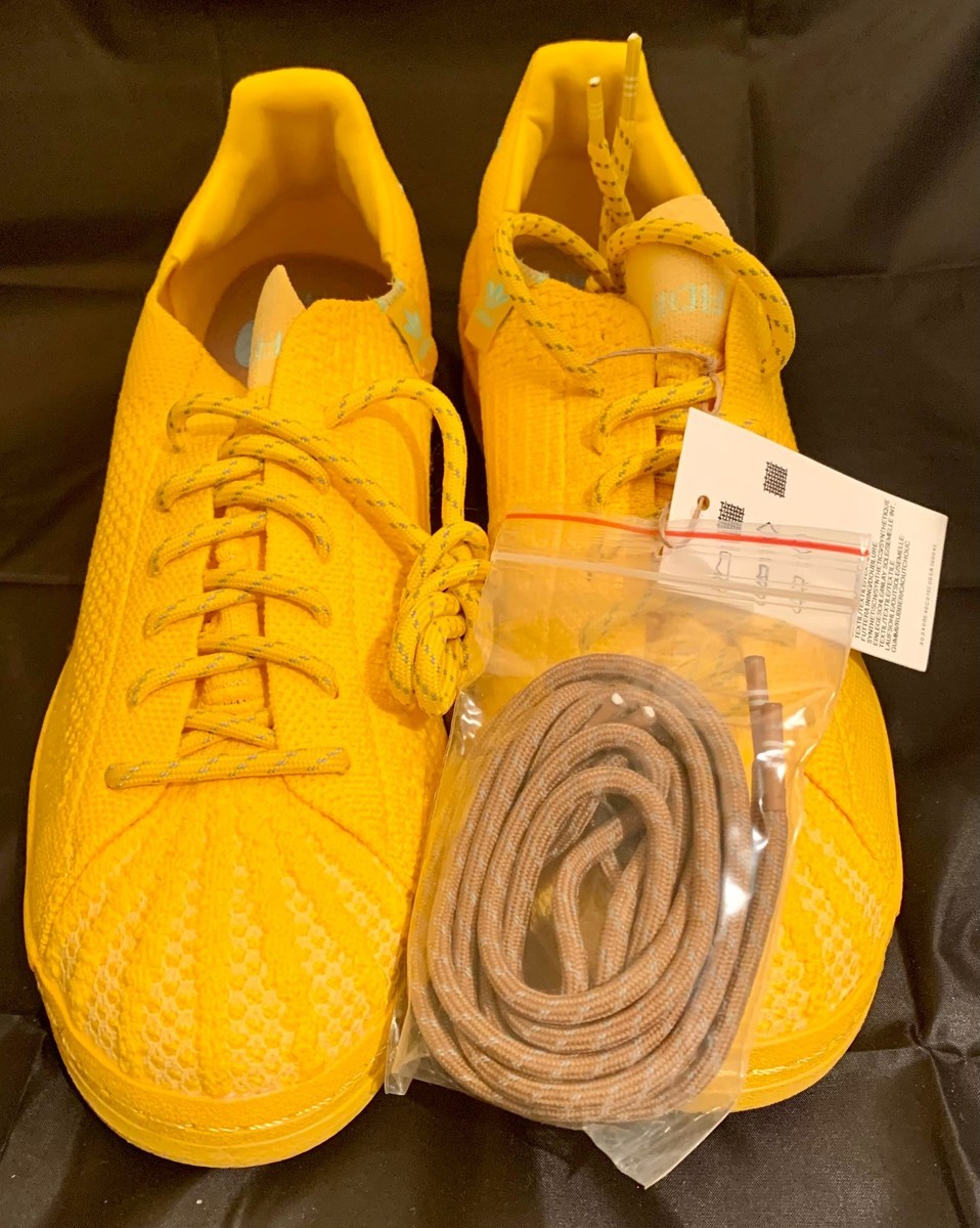 Primeknit Clearance Adidas Superstar 80s Primeknit Yellow Adidas - Main Image