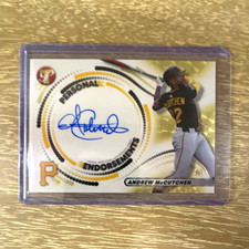 Marketplace image: Superfractor 1/1 Topps 2026 Pristine Auto PEA-AM Andrew McCutchen Pirates