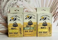 3-Pack Eucalyptus Mint with Hemp Oil and Sandalwood with Shea Butter Bar Soap